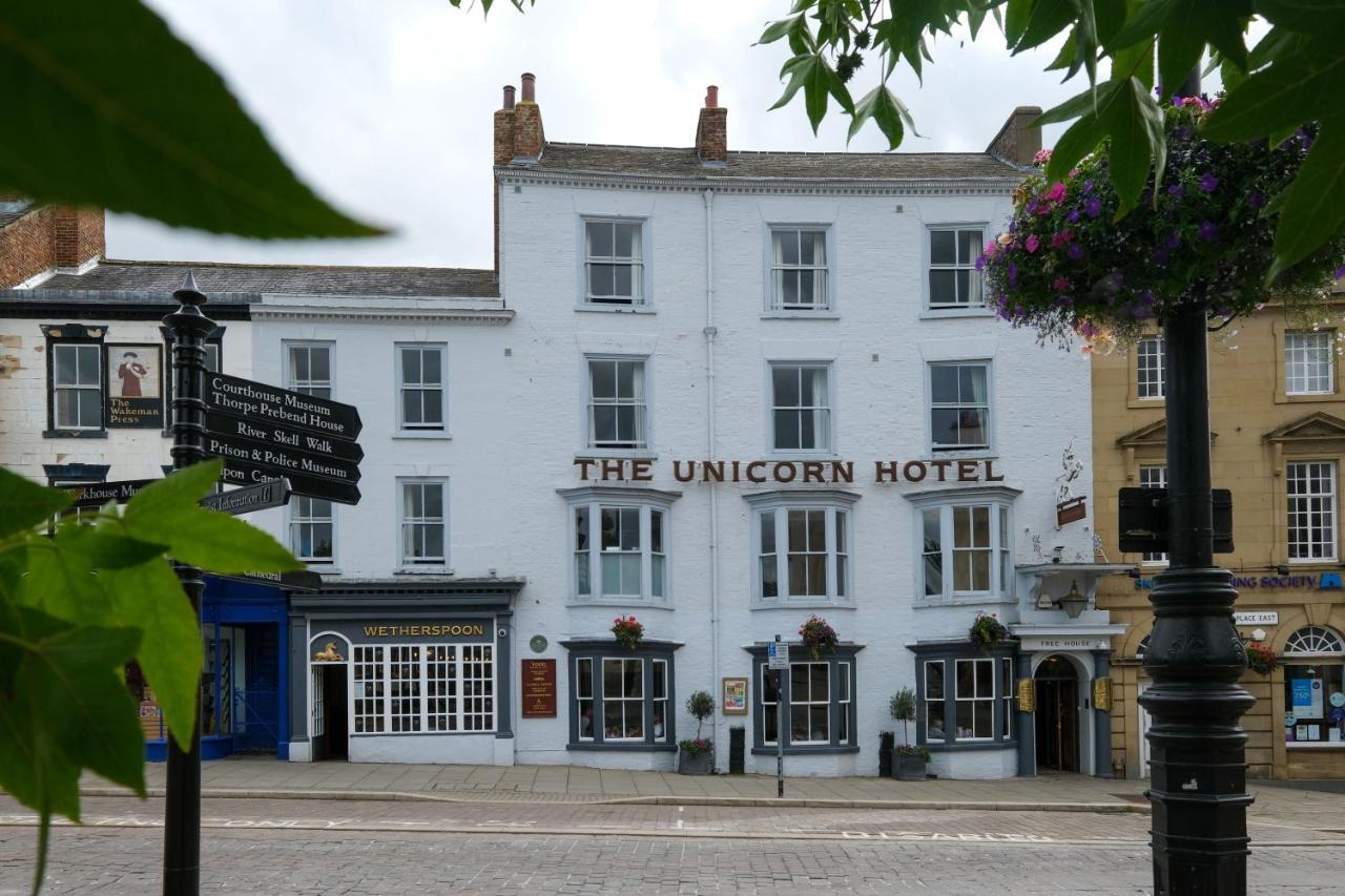 The Unicorn Hotel Wetherspoon Ripon Eksteriør billede